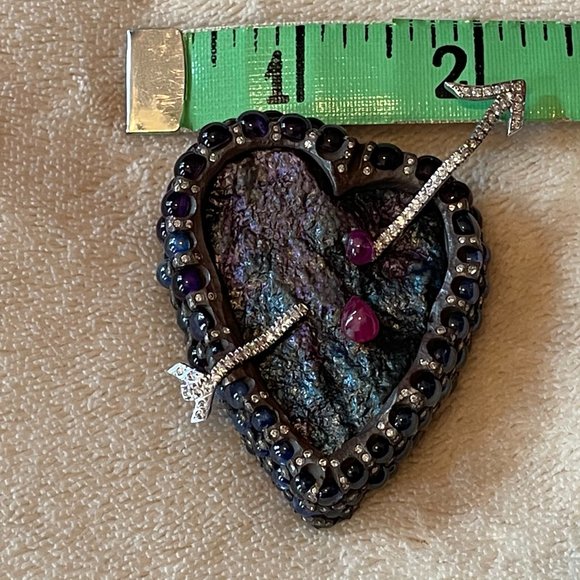 Rare LUZ CAMINO One-of-a-Kind Precious Convertible Heart - Picture 15 of 15